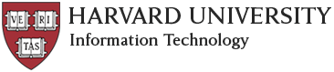 Harvard University IT logo